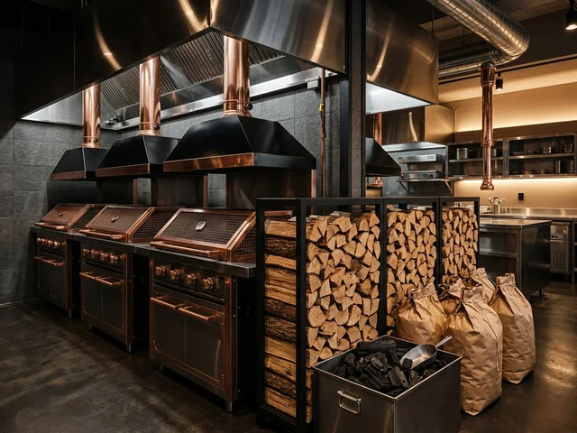 Дрова для печей корейских ресторанов в Фосфоритном